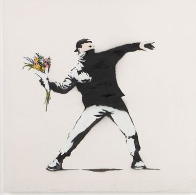 Banksy loses trademark battle over his famous Flower Thrower image